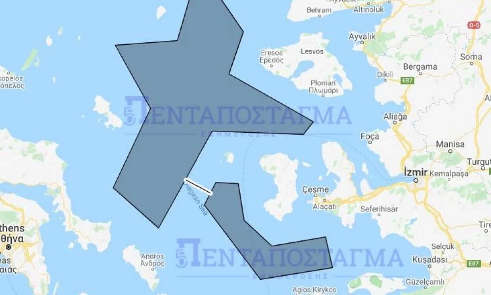 Κόβει-ράβει η Τουρκία στο Αιγαίο! Οριοθετεί τις διεκδικήσεις της για ΑΟΖ στην καρδιά του Αρχιπελάγους